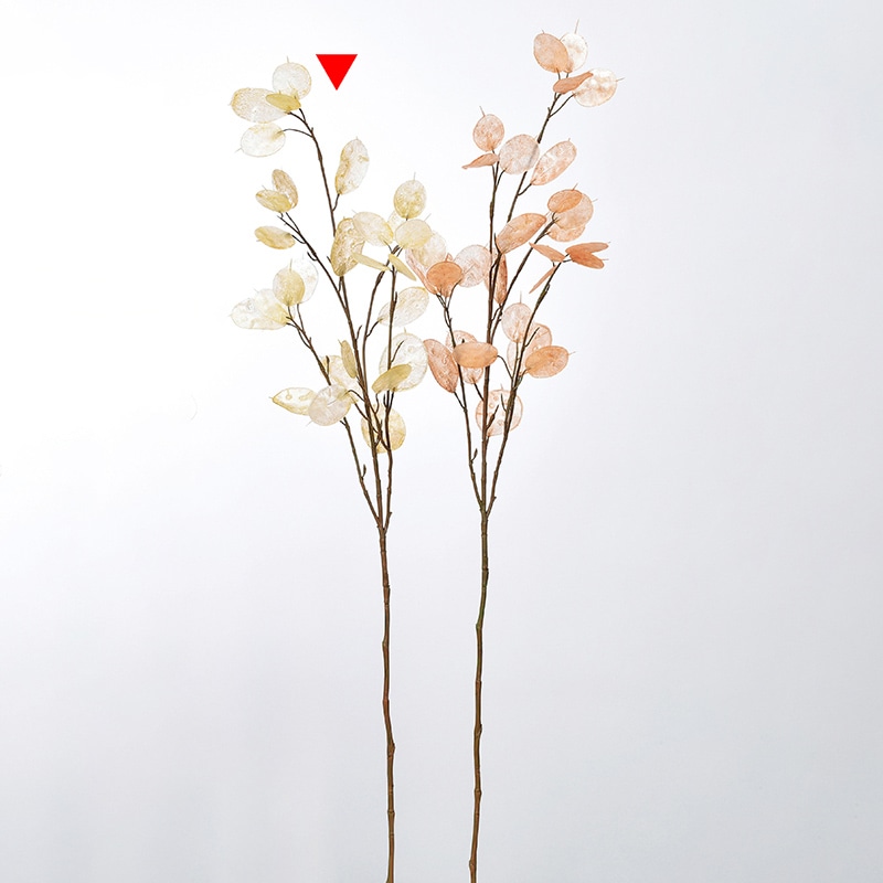 アスカ商会 造花・グリーン A-43712　マネープラント #027　シャンペン 1本（ご注文単位1本）【直送品】