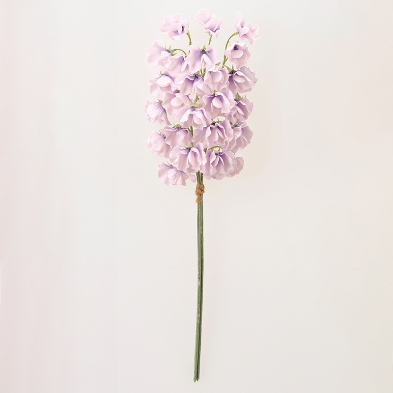 アスカ商会 造花 A-34161　スイトピーバンチ×27 #016　ライトラベンダー 1本（ご注文単位1本）【直送品】