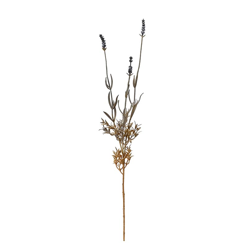 アスカ商会 造花 A-34174 ラベンダー×3 #063P グレイパ-プル 1本(ご注文単位1本)【直送品】