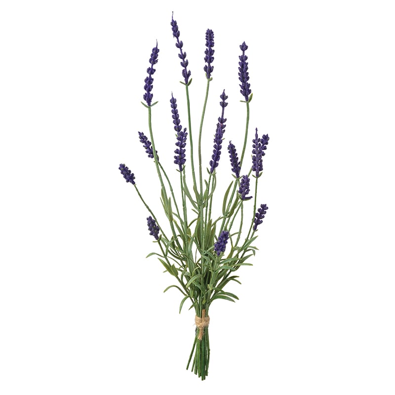 アスカ商会 造花 A-34176 ラベンダーバンチ×18 #007 パ-プル 1束(ご注文単位1束)【直送品】