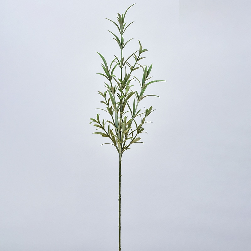 アスカ商会 造花・グリーン A-43688 ラベンダーリーフスプレー #051A グリ-ン 1本(ご注文単位1本)【直送品】