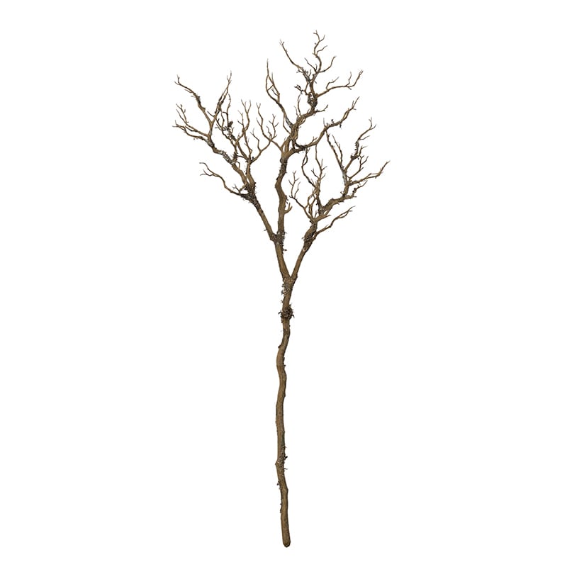 アスカ商会 造花・グリーン A-43753　ブランチ #044　ナチュラル 1本（ご注文単位1本）【直送品】