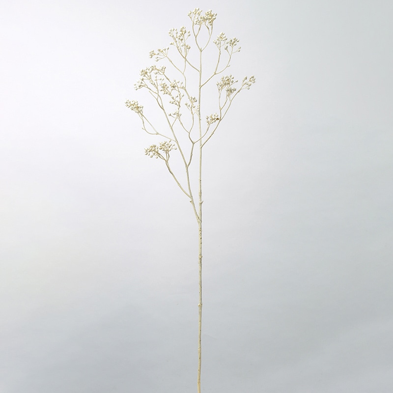 アスカ商会 造花・グリーン A-47930　ベリースプレー #008B　ライトベ-ジュ 1本（ご注文単位1本）【直送品】