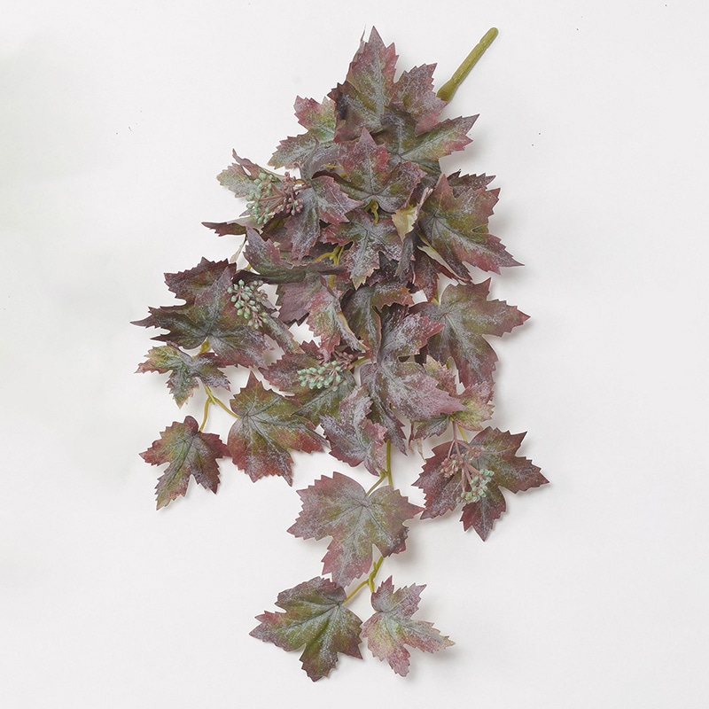 アスカ商会 造花・グリーン A-43626　メープルブッシュバイン #055G　モ-ブグリ-ン 1本（ご注文単位1本）【直送品】