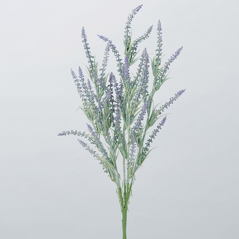 アスカ商会 造花 A-34130 ラベンダーブッシュ×32 #006 ラベンダ- 1本(ご注文単位1本)【直送品】