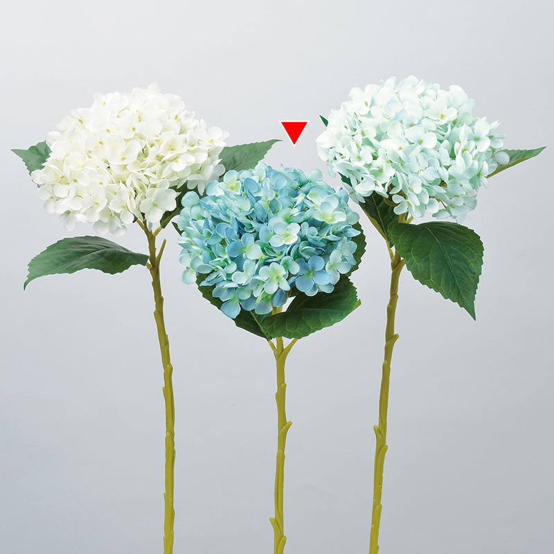 アスカ商会 造花 A-34116 ハイドランジア #009 ブル- 1本(ご注文単位1本)【直送品】