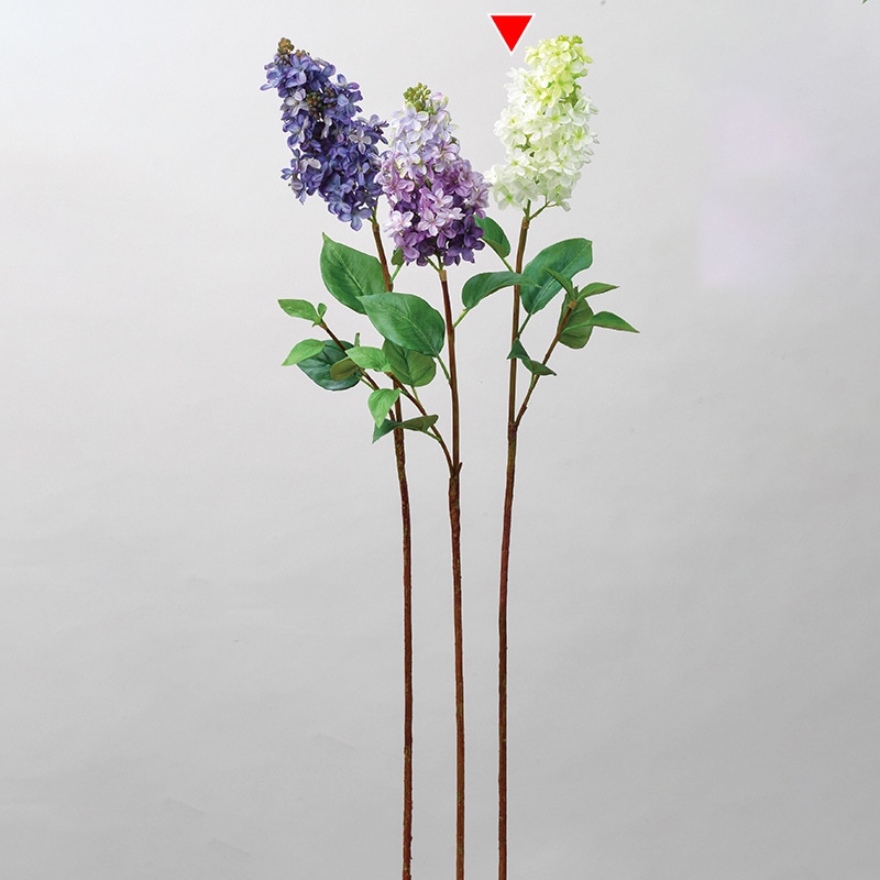 アスカ商会 造花 A-34118　ライラック #052　ホワイトグリ-ン 1本（ご注文単位1本）【直送品】