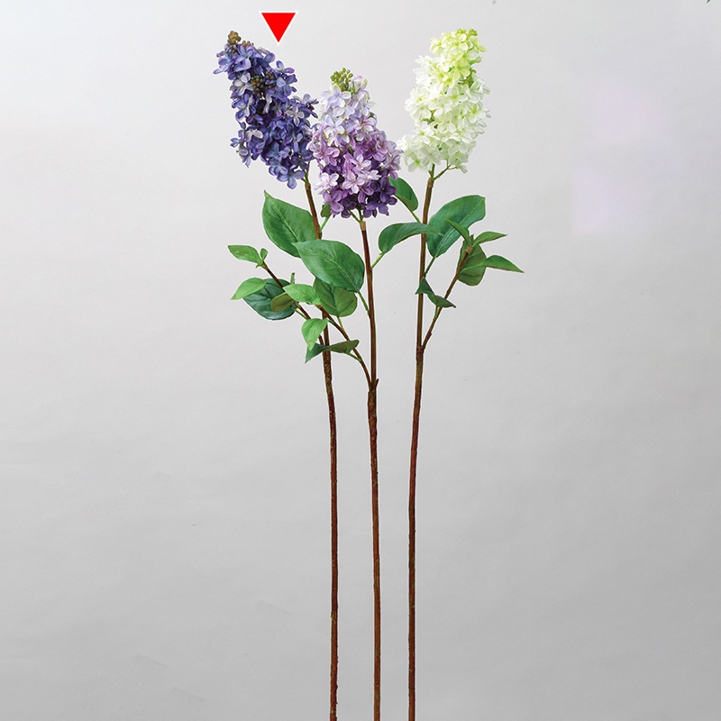 アスカ商会 造花 A-34118　ライラック #009P　ブル-パ-プル 1本（ご注文単位1本）【直送品】