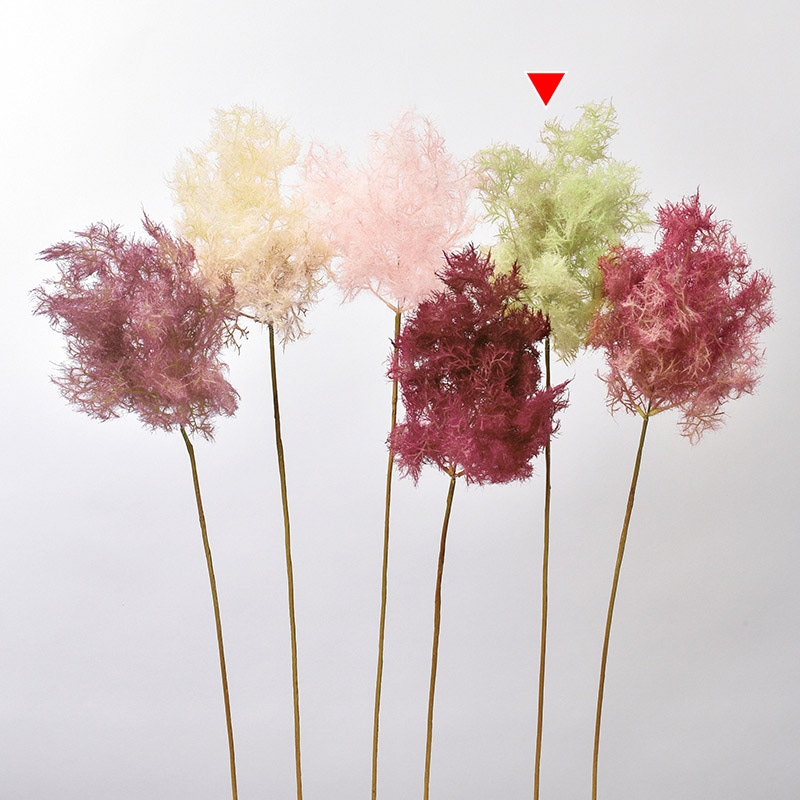 アスカ商会 造花・グリーン A-43746　スモークツリー #053S　セ-ジグリ-ン 1本（ご注文単位1本）【直送品】