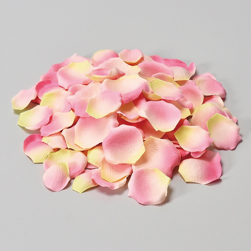 アスカ商会 造花 A-15735 ローズペタル #003G ピンクグリーン 1袋(ご注文単位1袋)【直送品】