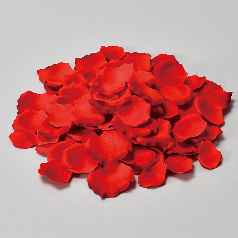 アスカ商会 造花 A-15735 ローズペタル #002 レッド 1袋(ご注文単位1袋)【直送品】
