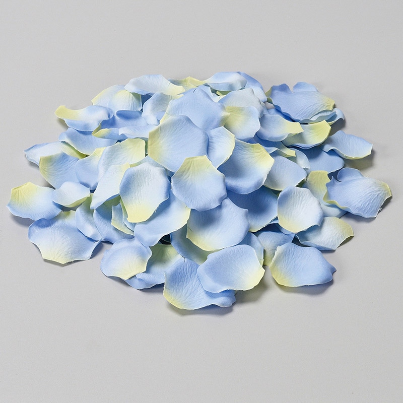 アスカ商会 造花 A-15735 ローズペタル #009 ブルー 1袋(ご注文単位1袋)【直送品】