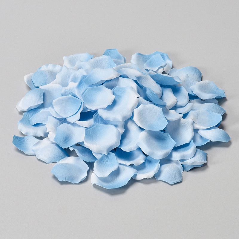 アスカ商会 造花 A-15735 ローズペタル #019 ライトブルー 1袋(ご注文単位1袋)【直送品】