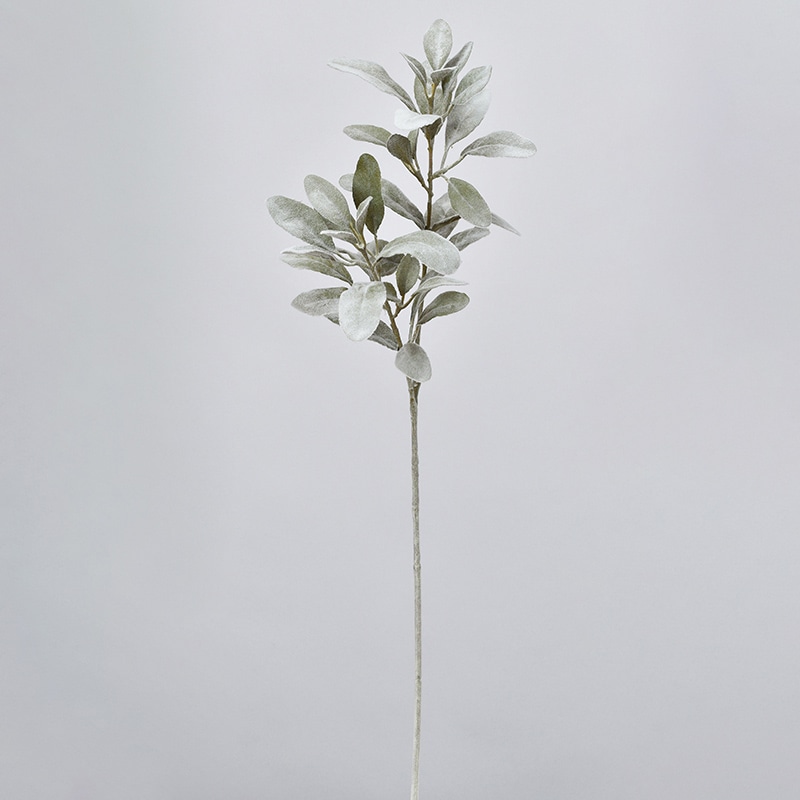 アスカ商会 造花・グリーン A-43786 ラムズイヤー #051F フロストグリ-ン 1本(ご注文単位1本)【直送品】