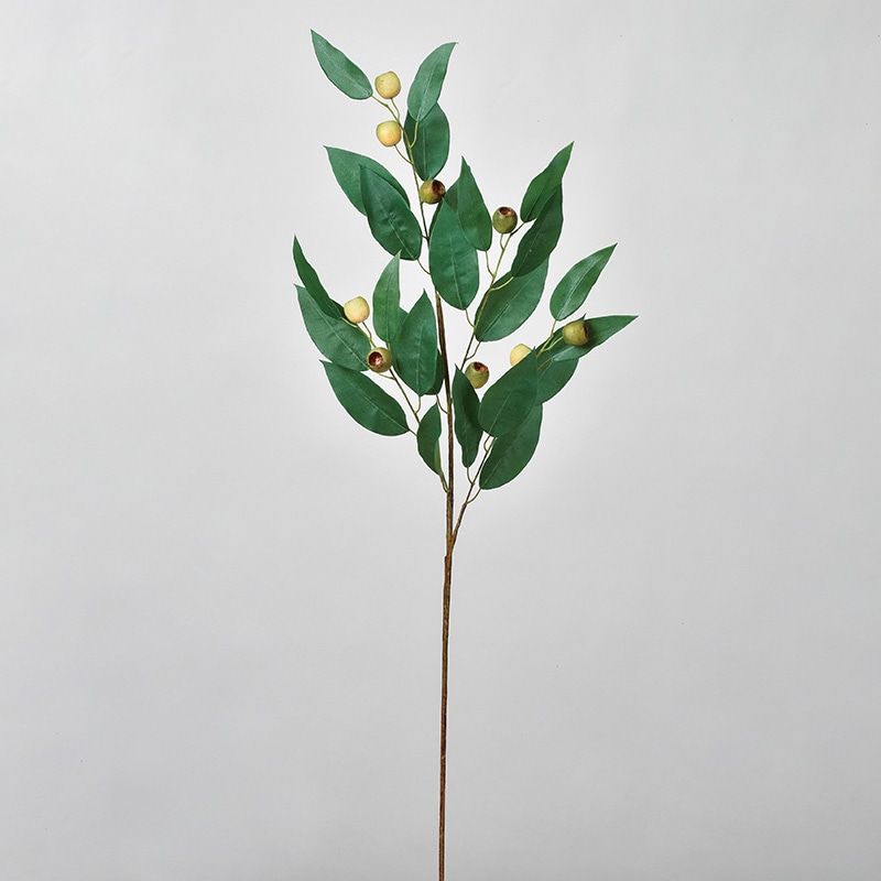 アスカ商会 造花・グリーン A-47944 ユーカリスプレー #051A グリ-ン 1本(ご注文単位1本)【直送品】