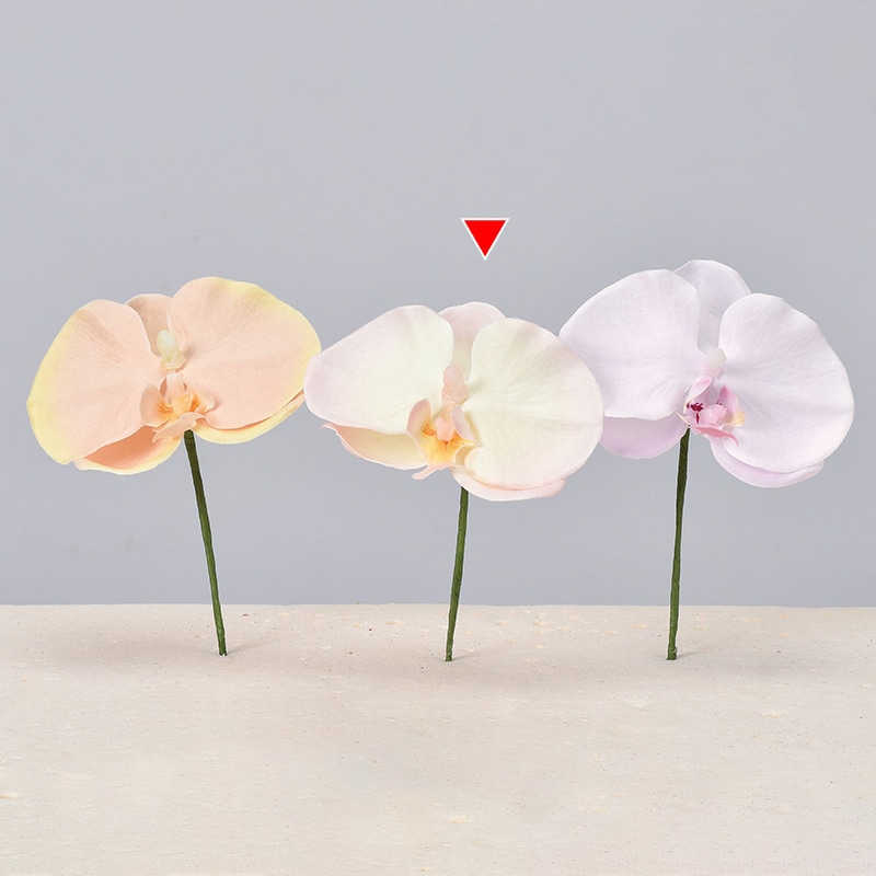 アスカ商会 造花 A-34238　コチョウランピック　L #013　ライトピンク 1本（ご注文単位1本）【直送品】