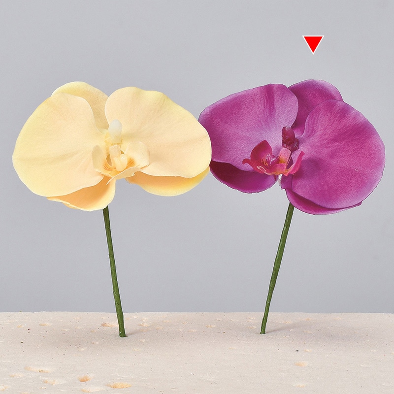 アスカ商会 造花 A-34238　コチョウランピック #045　オーキッド 1本（ご注文単位1本）【直送品】