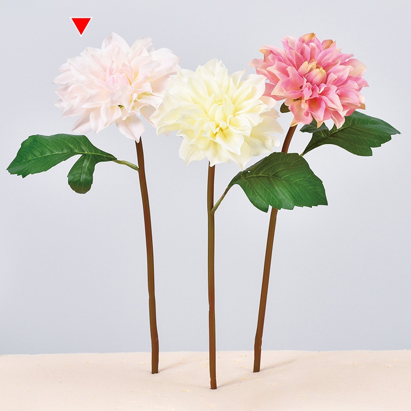アスカ商会 造花 A-34314　ダリア #003B　ペ-ルピンク 1本（ご注文単位1本）【直送品】