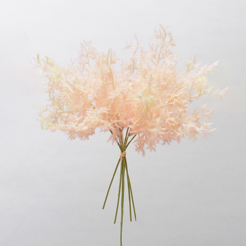 アスカ商会 造花・グリーン A-43930　スモークツリーバンチ #013　ライトピンク 1束（ご注文単位1束）【直送品】