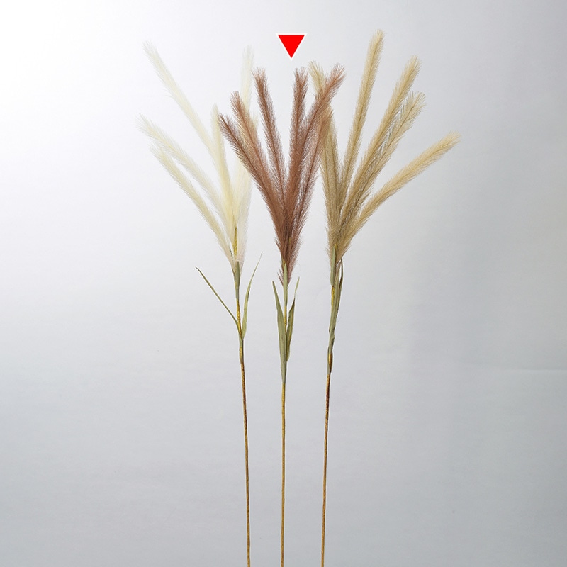 アスカ商会 造花・グリーン A-43932　パンパス #028　ブラウン 1本（ご注文単位1本）【直送品】