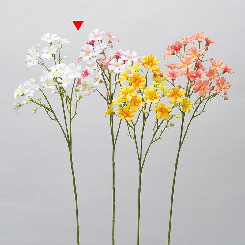 アスカ商会 造花 A-34334ミニフラワースプレー #003　ピンク 1本（ご注文単位1本）【直送品】