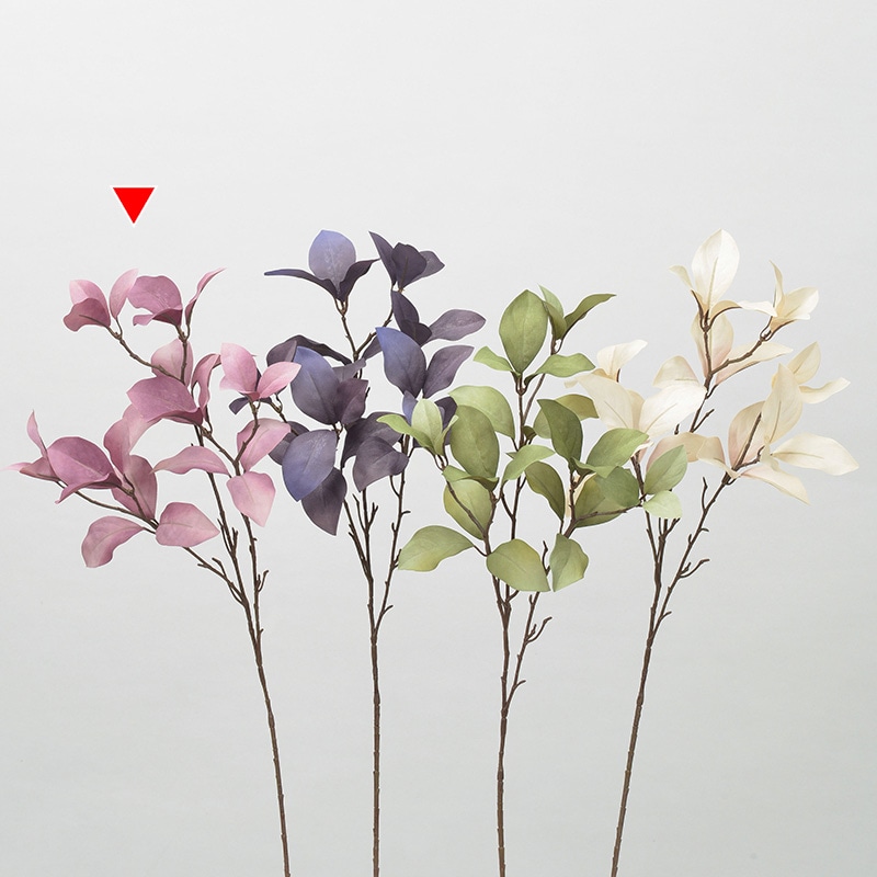 アスカ商会 造花・グリーン A-43951 リーフスプレー #007E アンティ-クパ-プル 1本(ご注文単位1本)【直送品】