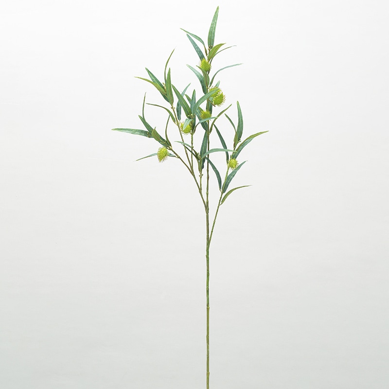 アスカ商会 造花・グリーン A-43966　フウセントウワタ #051A　グリ-ン 1本（ご注文単位1本）【直送品】