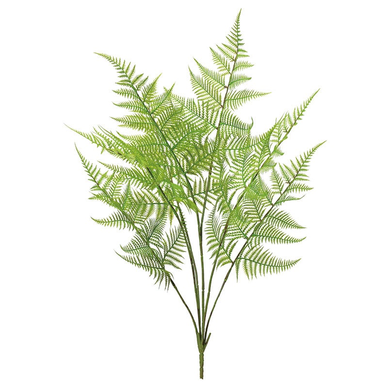 アスカ商会 造花・グリーン A-43967　ファーンブッシュ #051A　グリ-ン 1本（ご注文単位1本）【直送品】