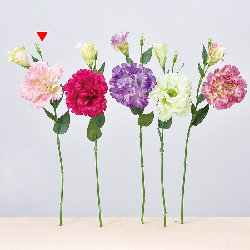 アスカ商会 造花 A-34349トルコギキョウ #013　ライトピンク 1本（ご注文単位1本）【直送品】