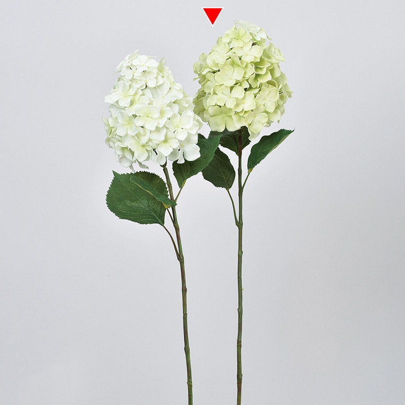 アスカ商会 造花 A-34362　ハイドランジア #052B　ライトグリ-ン 1本（ご注文単位1本）【直送品】