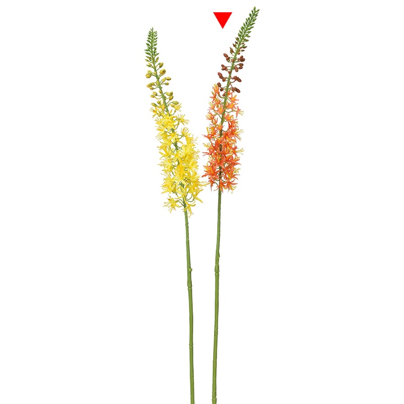 >アスカ商会 造花 A-34376エレムルス #030 オレンジ 1本(ご注文単位1本)【直送品】