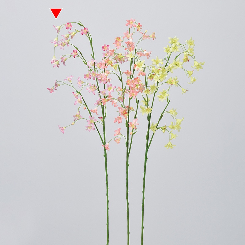 アスカ商会 造花 A-34385カンパニュラ #003 ピンク 1本(ご注文単位1本)【直送品】