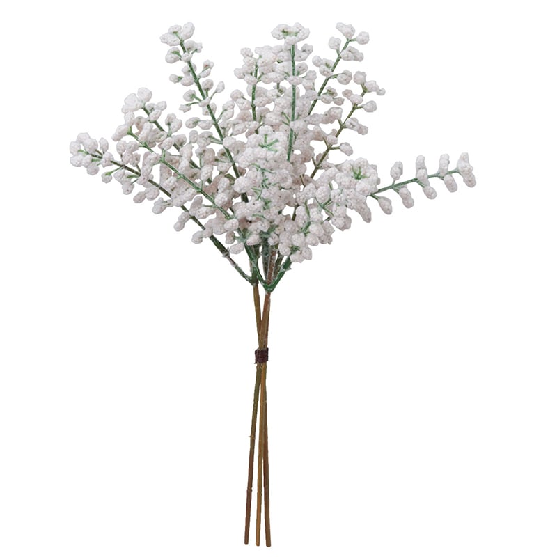 アスカ商会 造花・グリーン A-47951　ベリーバンチ #063M　グレイモ-ブ 1束（ご注文単位1束）【直送品】