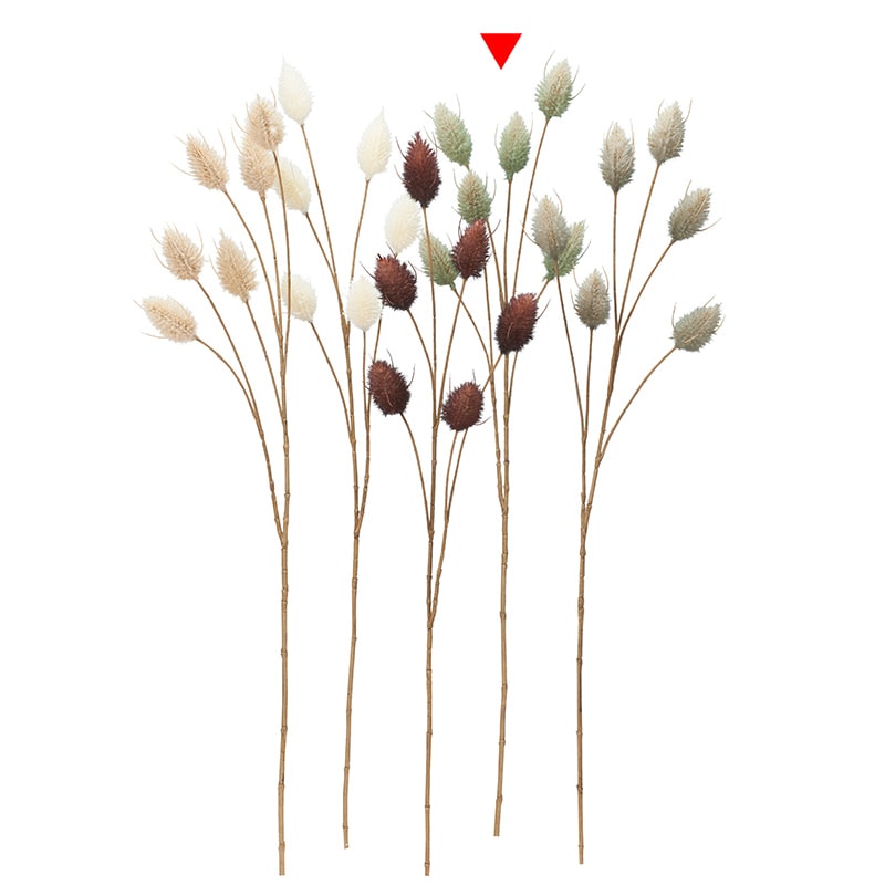 アスカ商会 造花・グリーン A-43998 ラグラス #052S スモーキーグリーン 1本(ご注文単位1本)【直送品】