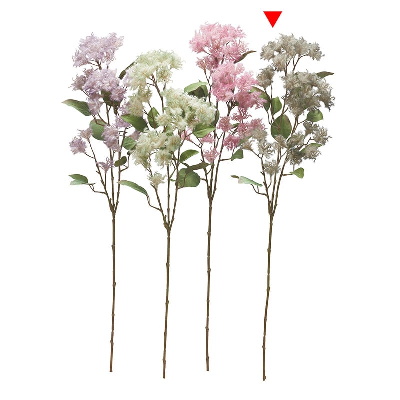 アスカ商会 造花・グリーン A-44000　スモークツリー #063　グレイ 1本（ご注文単位1本）【直送品】