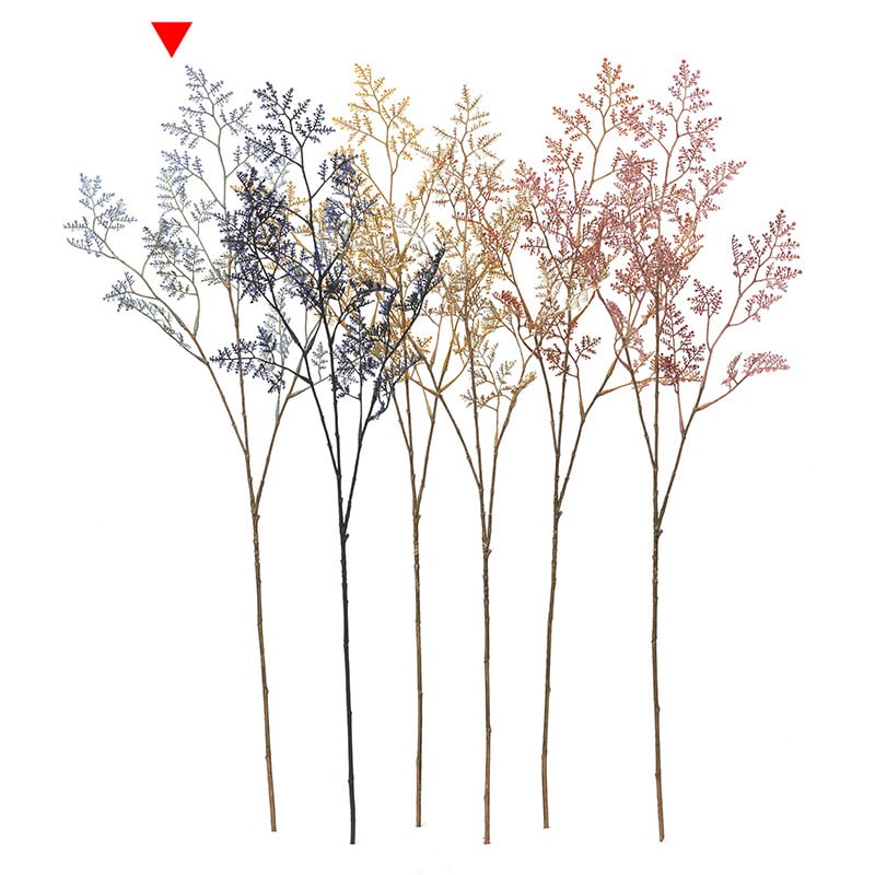 アスカ商会 造花 A-34425　リモニウム #009　ブルー 1本（ご注文単位1本）【直送品】