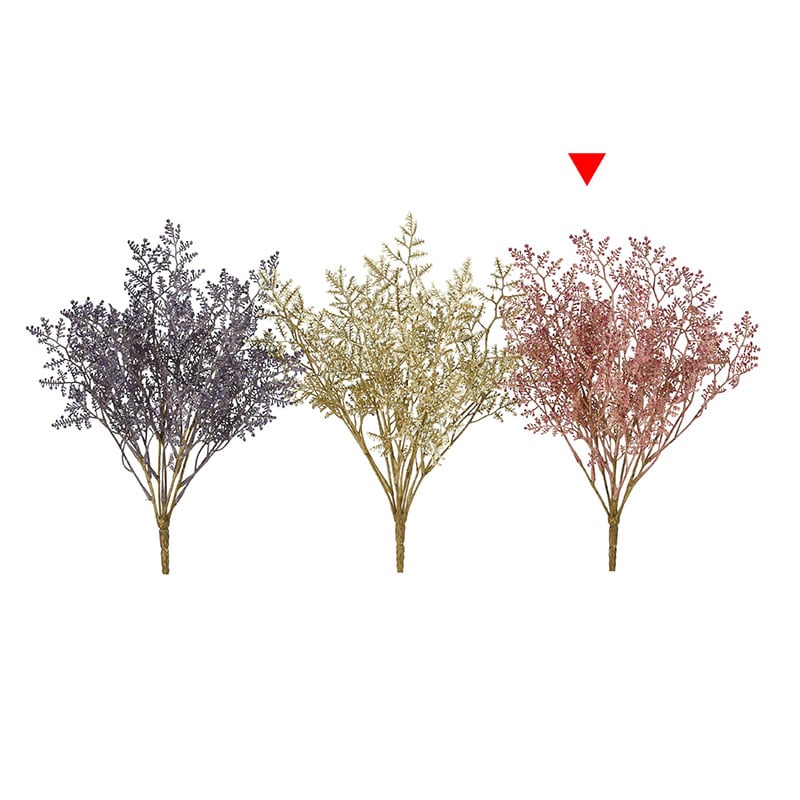 アスカ商会 造花 A-34426　リモニウムブッシュ #055　モーブ 1本（ご注文単位1本）【直送品】