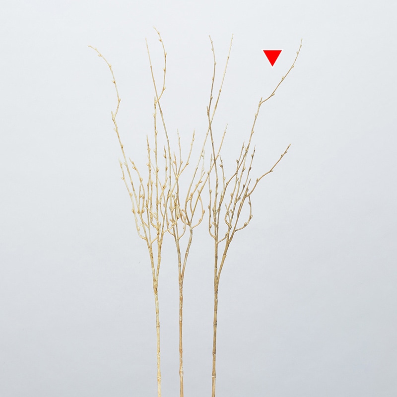 アスカ商会 造花・グリーン A-44013　ウィロー #054B　オリーブブラウン 1本（ご注文単位1本）【直送品】