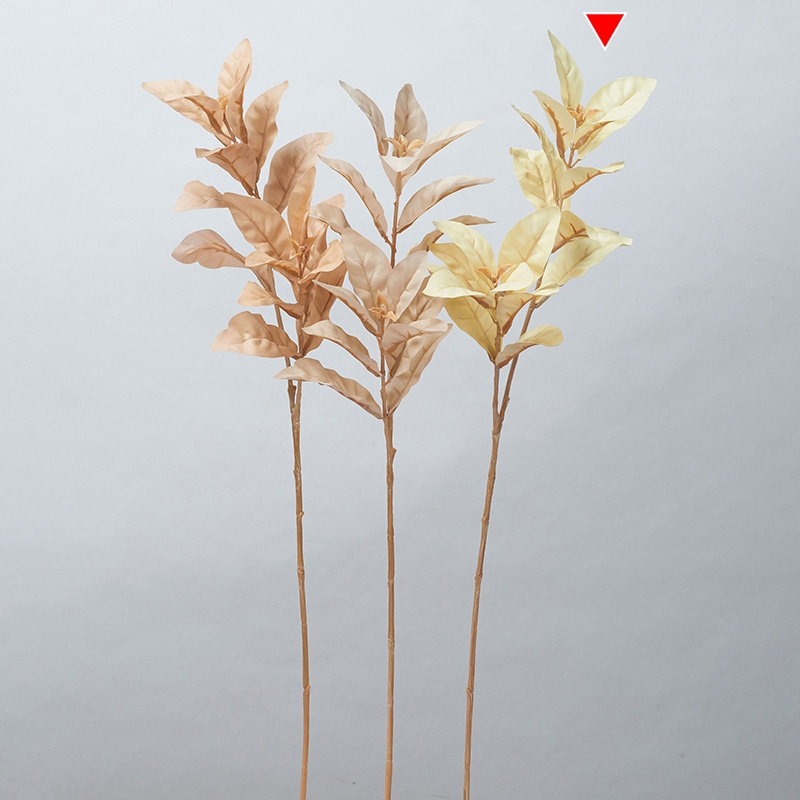 アスカ商会 造花・グリーン A-44017　ラムズイヤー #011　クリームホワイト 1本（ご注文単位1本）【直送品】