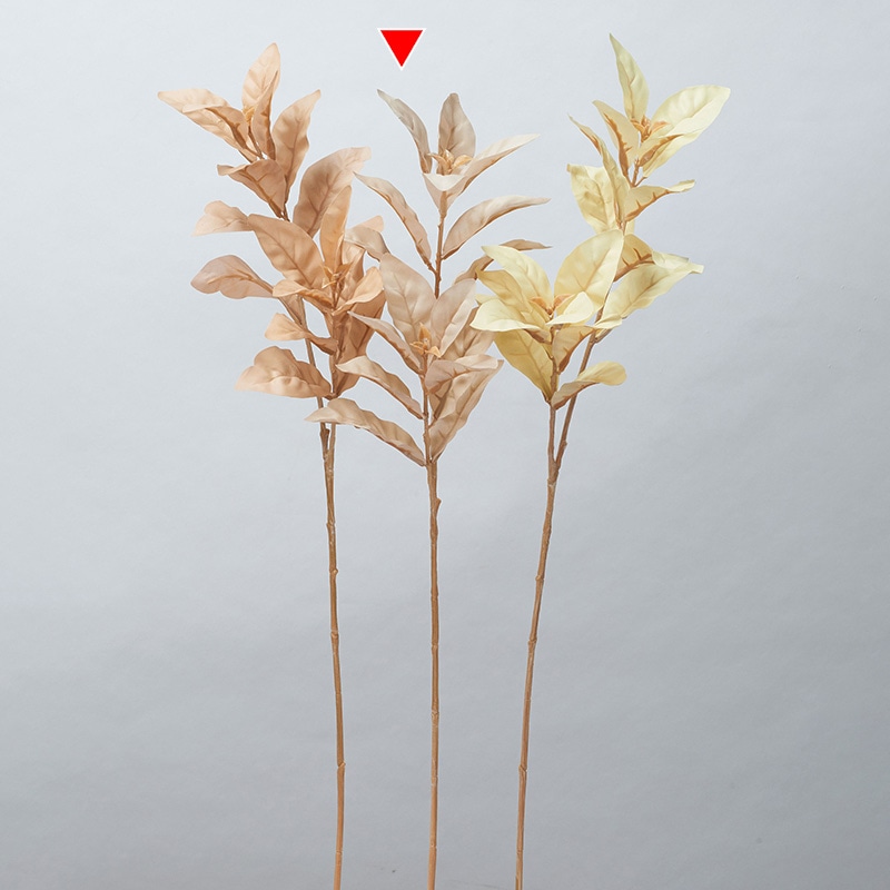 アスカ商会 造花・グリーン A-44017　ラムズイヤー #008　ベージュ 1本（ご注文単位1本）【直送品】