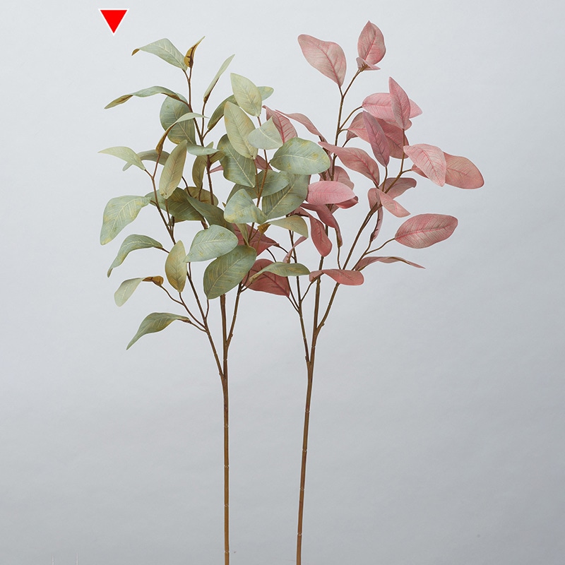 アスカ商会 造花・グリーン A-44018　ユーカリ #053S　セージグリーン 1本（ご注文単位1本）【直送品】