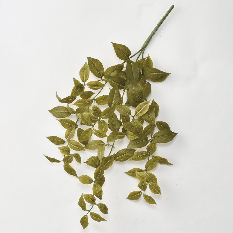 アスカ商会 造花・グリーン A-44043 マウンテンローレルバイン #054G オリーブグリーン 1本(ご注文単位1本)【直送品】