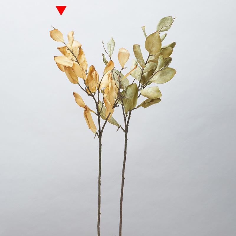 アスカ商会 造花・グリーン A-44030ドライタッチリーフスプレー #008 ベージュ 1本(ご注文単位1本)【直送品】