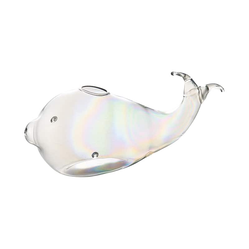 高岡健二商店 フラワーベース クジラ S ラスター T-470 1個（ご注文単位6個）【直送品】