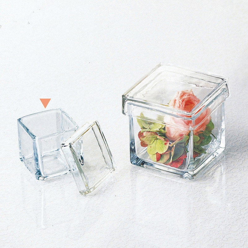 高岡健二商店 フラワーベース ガラスの宝石箱 S T-1407 1個（ご注文単位1個）【直送品】