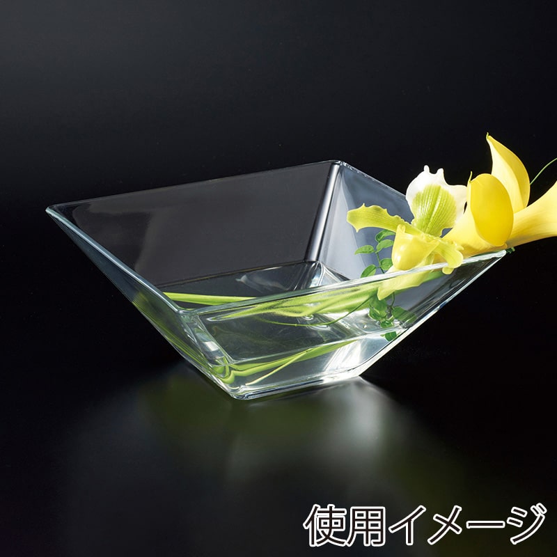 高岡健二商店 フラワーベース 250×250×115 T-1770 1個（ご注文単位1個）【直送品】