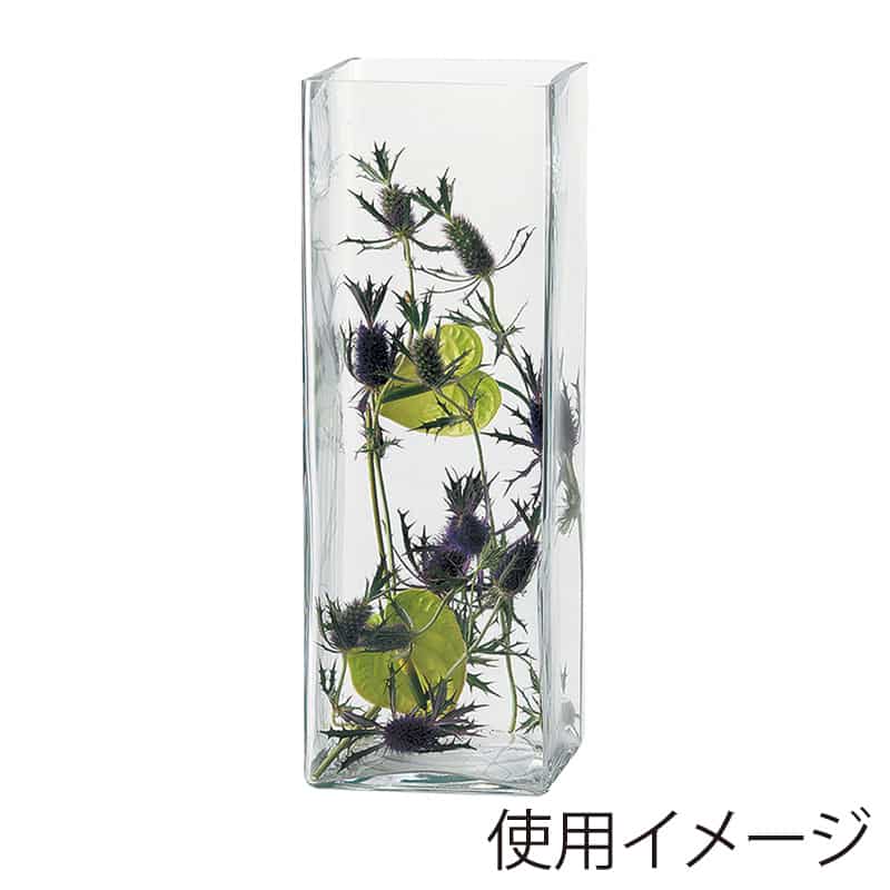 高岡健二商店 フラワーベース 155×155×430 F-3431 1個(ご注文単位1個)【直送品】