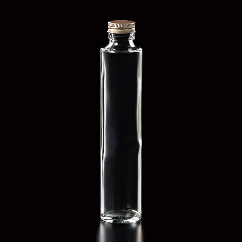 高岡健二商店 ハーバリウム用ボトル 円柱 キャップ付 SSS-200A 1個（ご注文単位40個）【直送品】