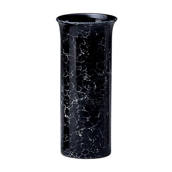 高岡健二商店 陶器 花瓶 120×265 クロ T-833 1個（ご注文単位1個）【直送品】