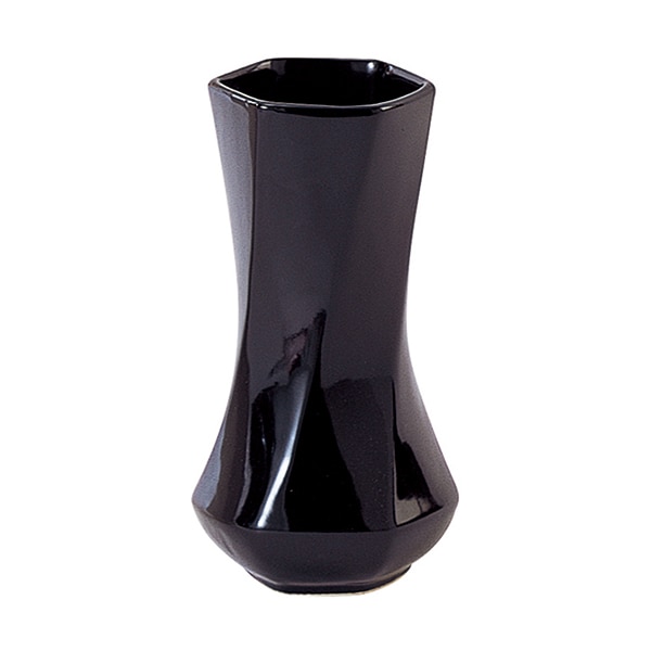 高岡健二商店 陶器 花瓶 100×180 クロ T-888 1個（ご注文単位1個）【直送品】